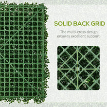 Milan 12-Piece Artificial Grass Tiles 19.75