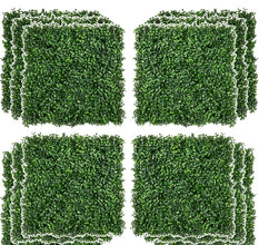 Milan 12-Piece Artificial Grass Tiles 19.75